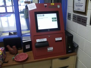 This little ATM robot thing keeps kids safe. I suppose it would actively engage and kill a shooter.